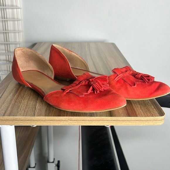 J. Crew Shoes - Women’s Orange Jcrew Flats